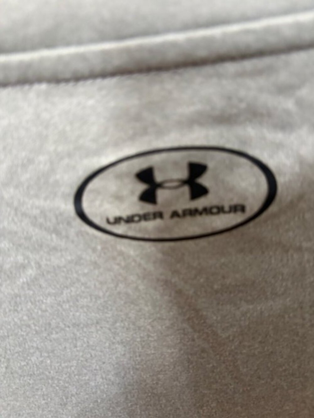 Under Armour Gray HeatGear Loose Fit Short Sleve Athletic T-Shirt Men's XL - Picture 6 of 7